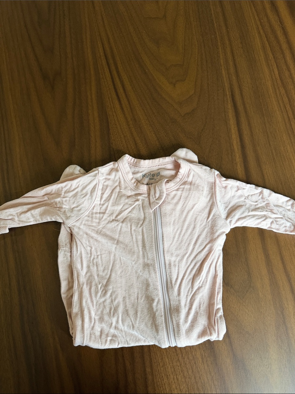 Kyte BABY Pale Pink Zip-Up Baby Hoodie